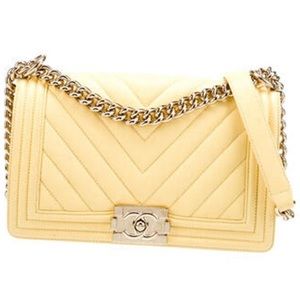 Medium Chevron Boy Bag